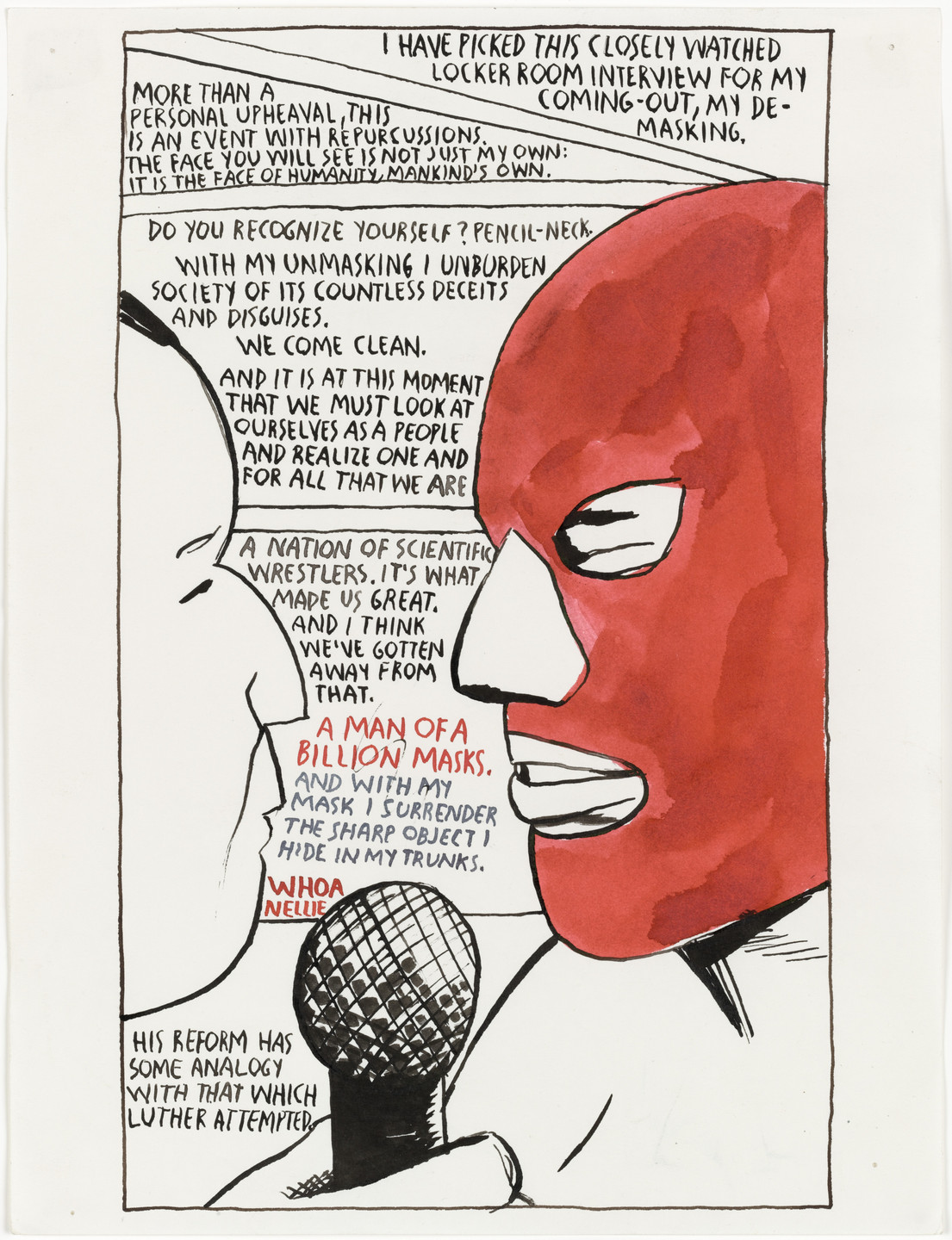 Raymond Pettibon. No Title (I have picked...). 1991