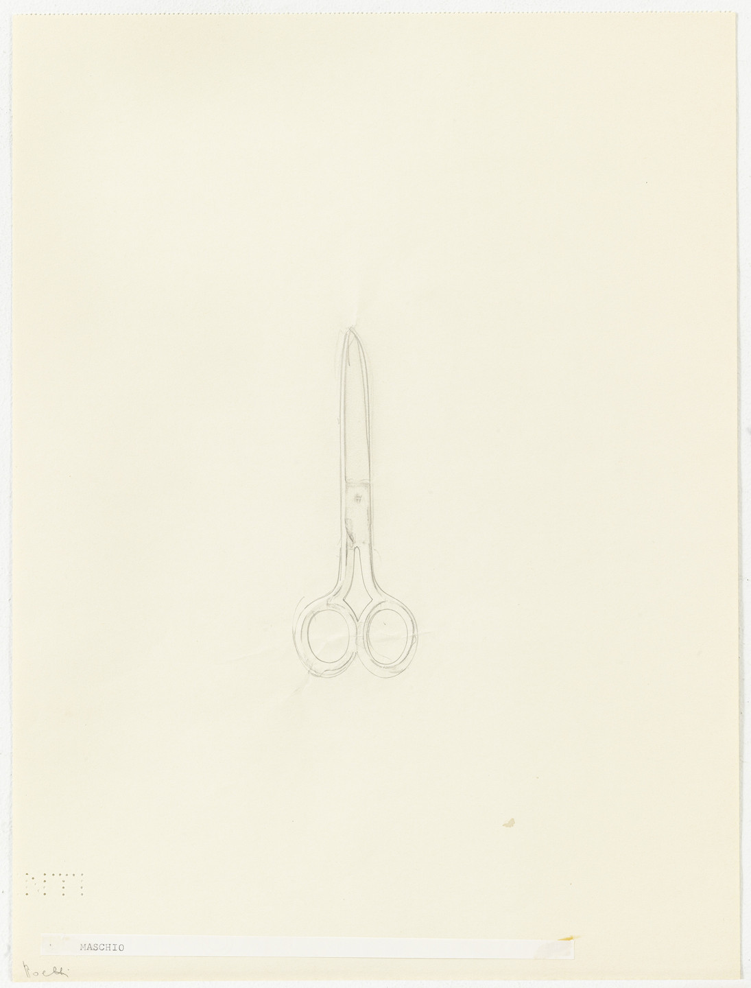 Alighiero Boetti. Femmina Maschio. (1973)