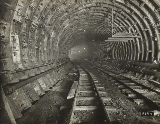 Fotograms News Photo Service, Inc.. The Inside Story of the New York-New Jersey Vehicular [Holland] Tunnel. 1924