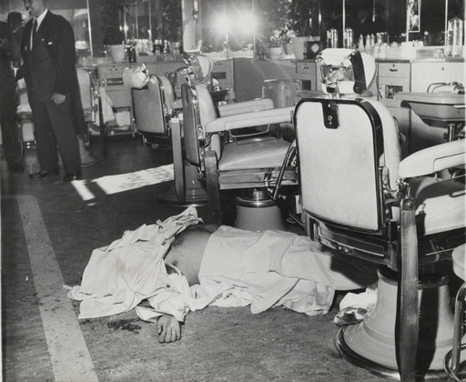 Meyer Liebowitz/The New York Times. Umberto (Albert) Anastasia Shot to Death in Barber's Chair. October 25, 1957