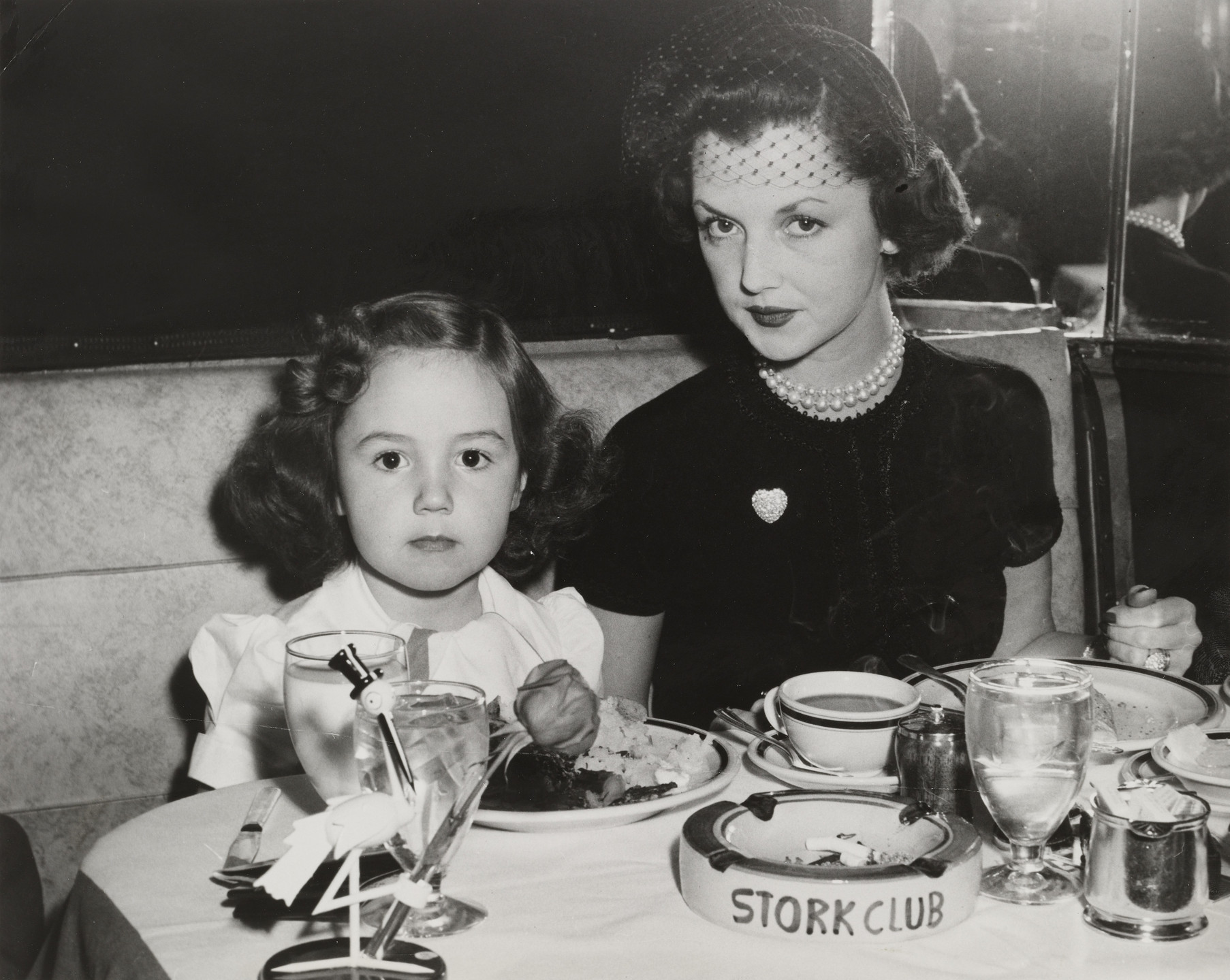 Stork Club News Service. &#34;In Footsteps of Famous Mama???&#34;. c. 1950