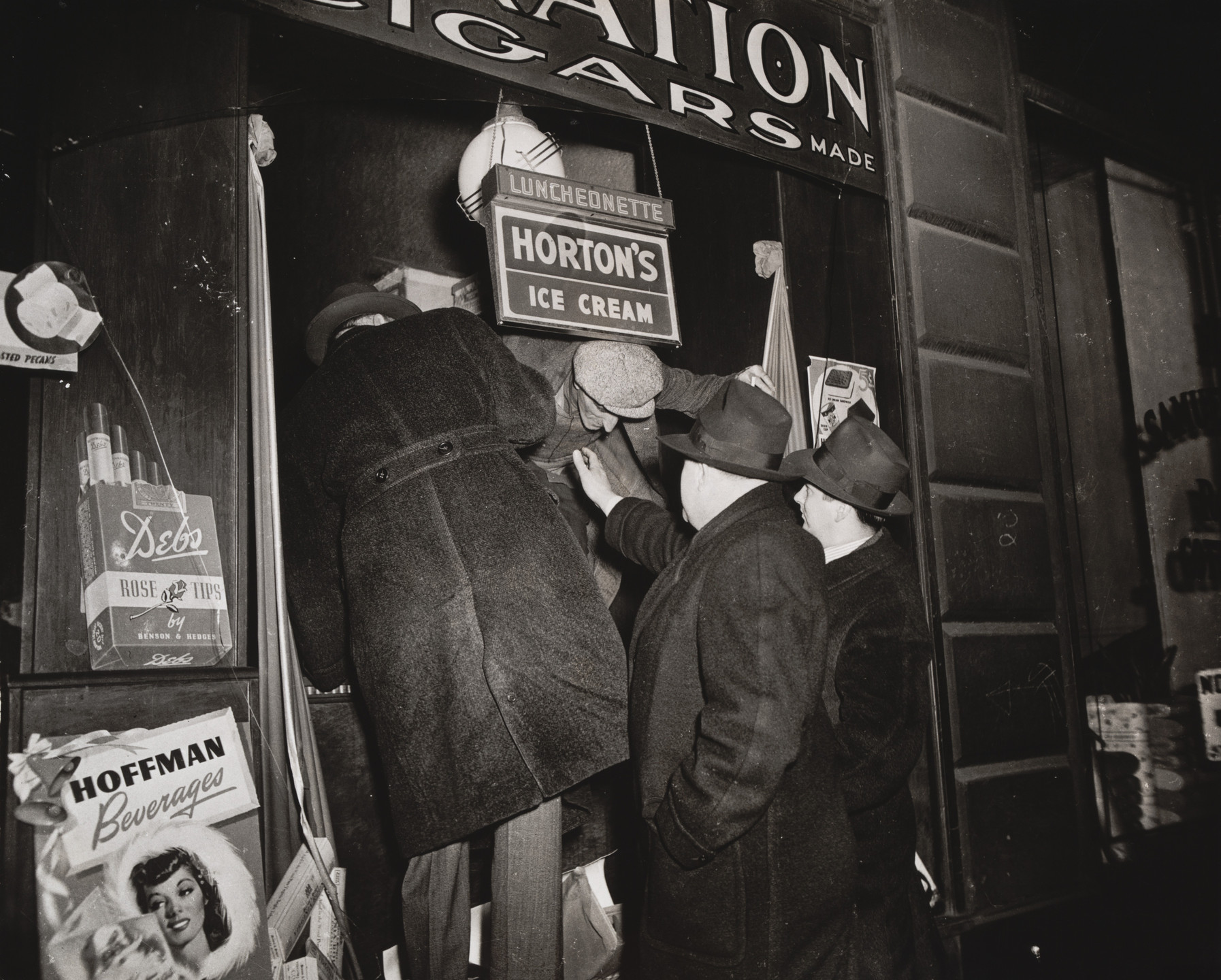 Weegee (Arthur Fellig). Captured Burglar. 1941