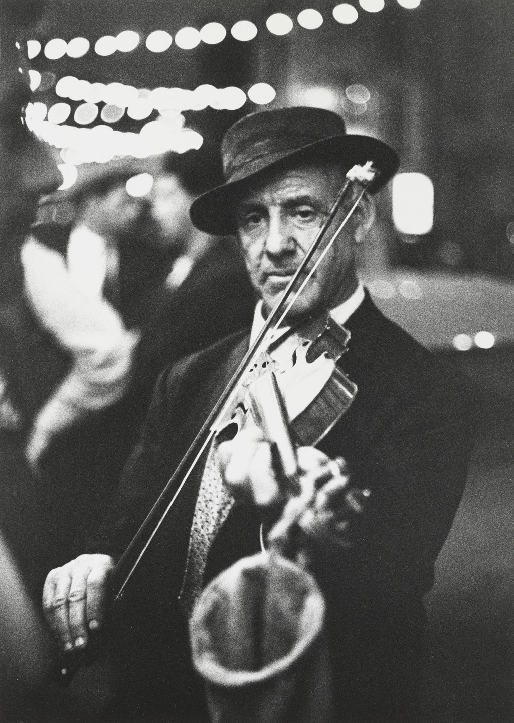 Fergus Bourke. Street Fiddler, County Kerry. 1969