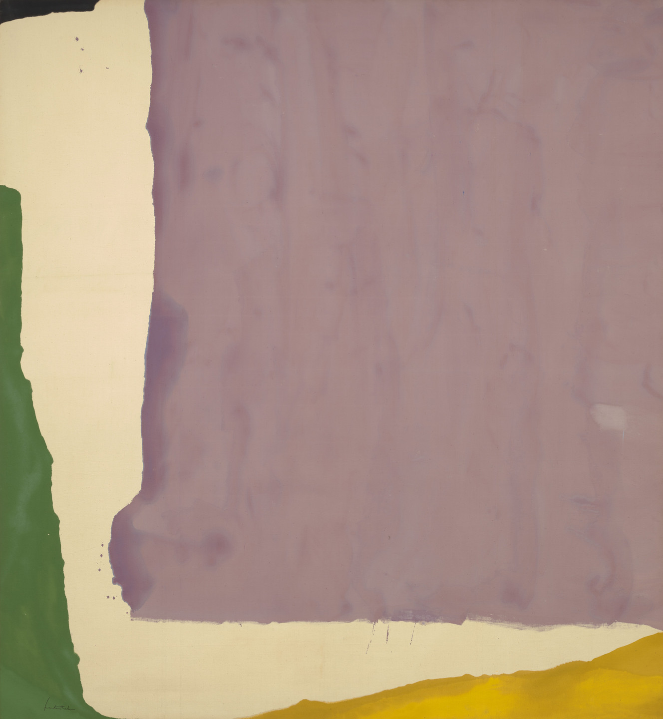 Helen Frankenthaler. Mauve District. 1966
