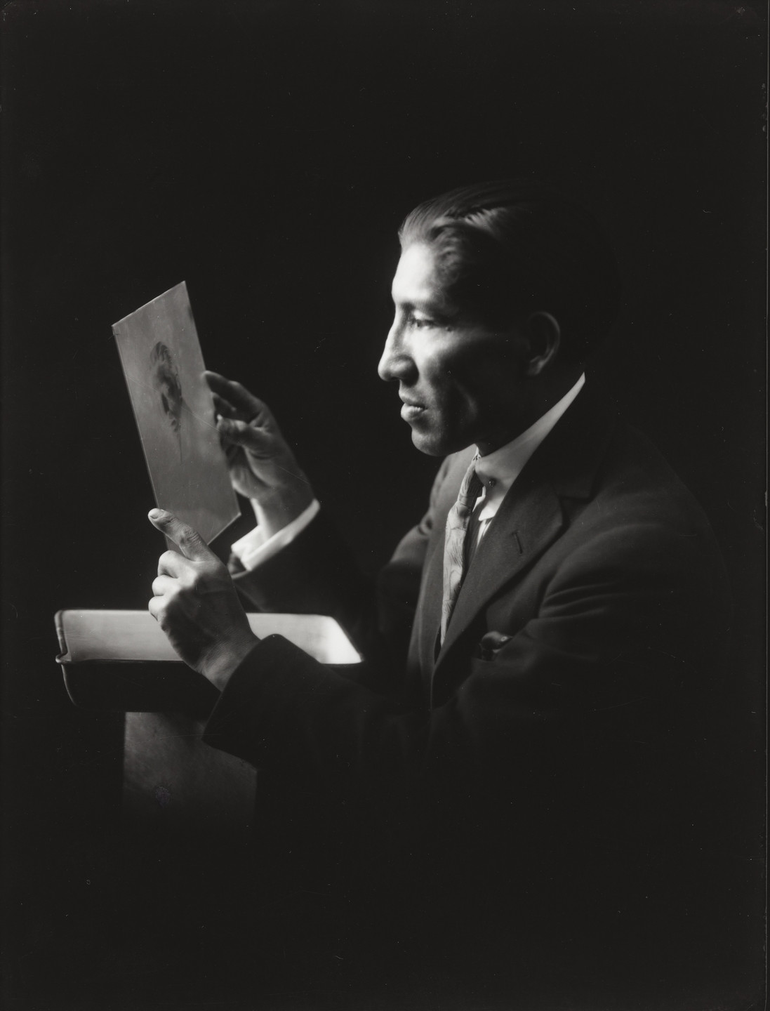 Martín Chambi. Self-Portrait, Cuzco Studio. 1928