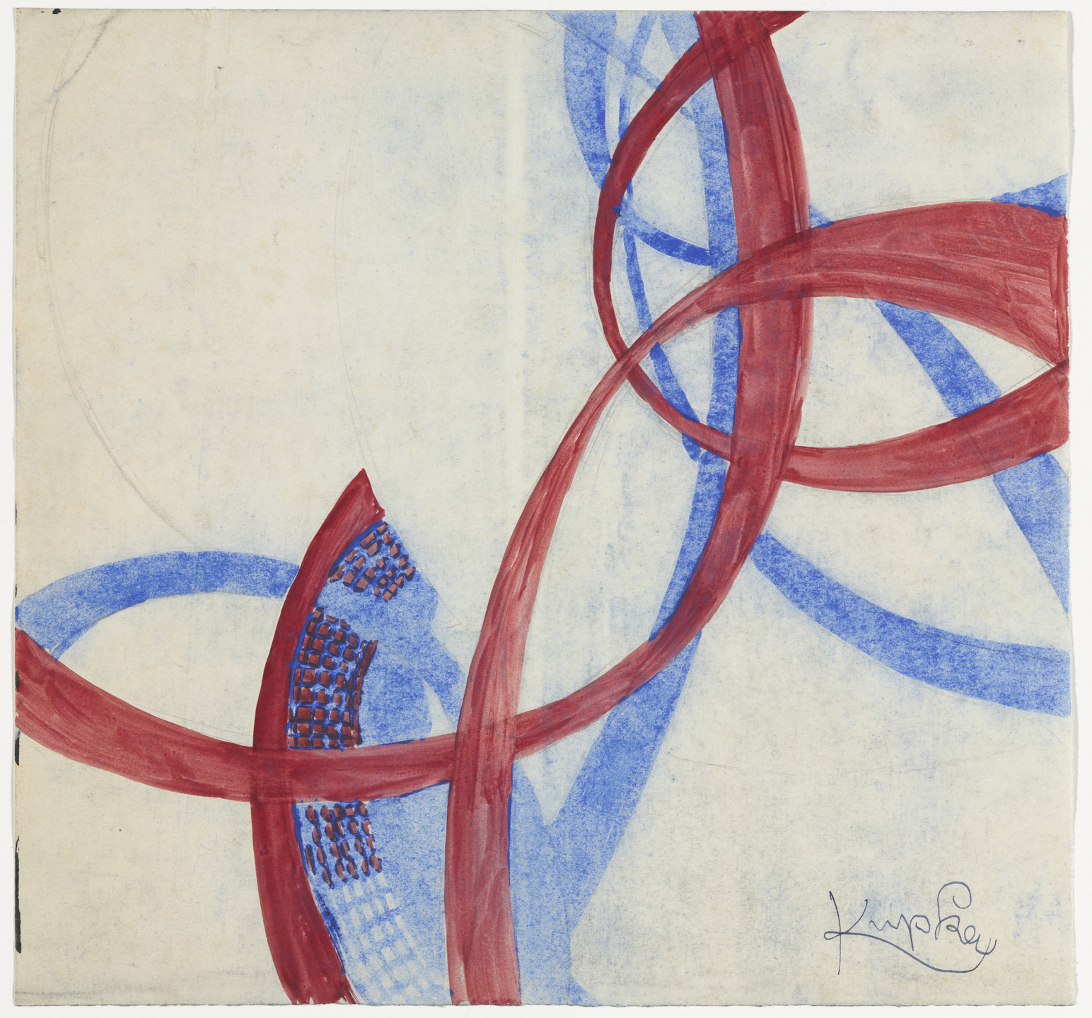 František Kupka. Amorpha: Fugue in Two Colors. 1912