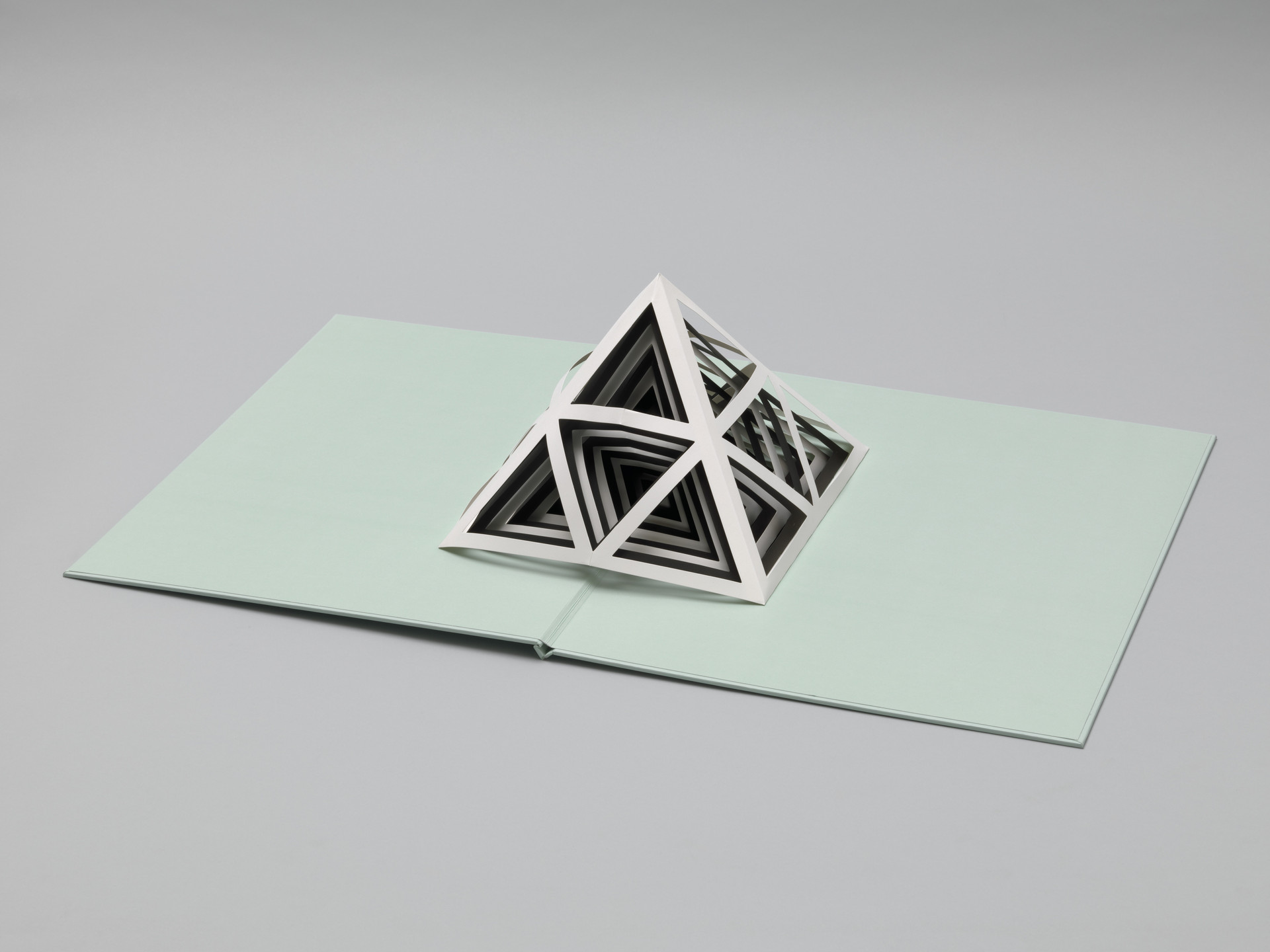Tauba Auerbach. Pyramid from [2,3]. 2011