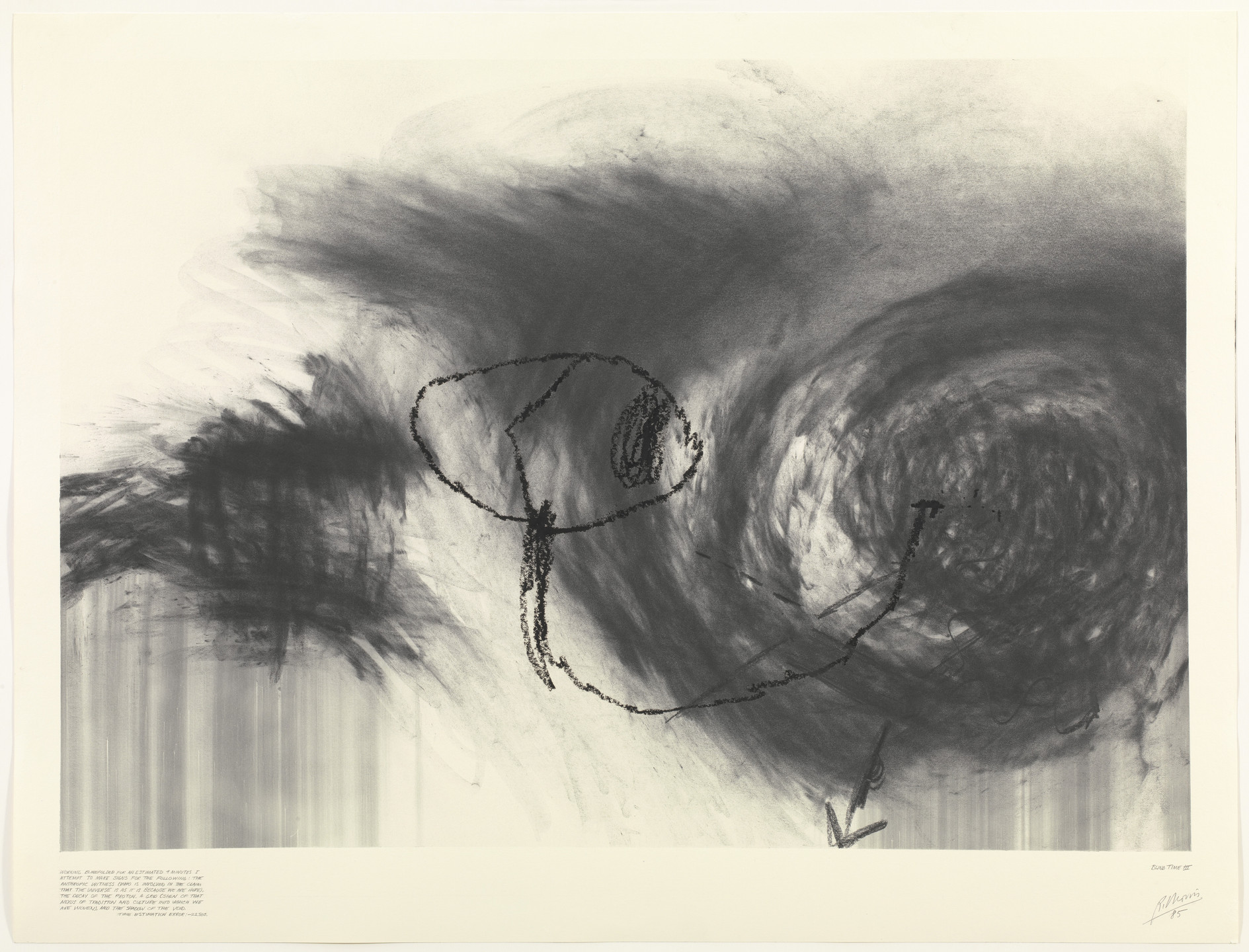 Robert Morris. Blind Time III. 1985