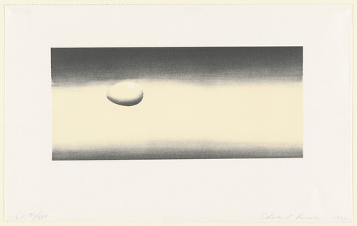 Edward Ruscha. Egg from Domestic Tranquility. 1974