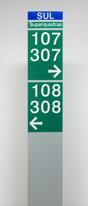 Brasilia Street Sign