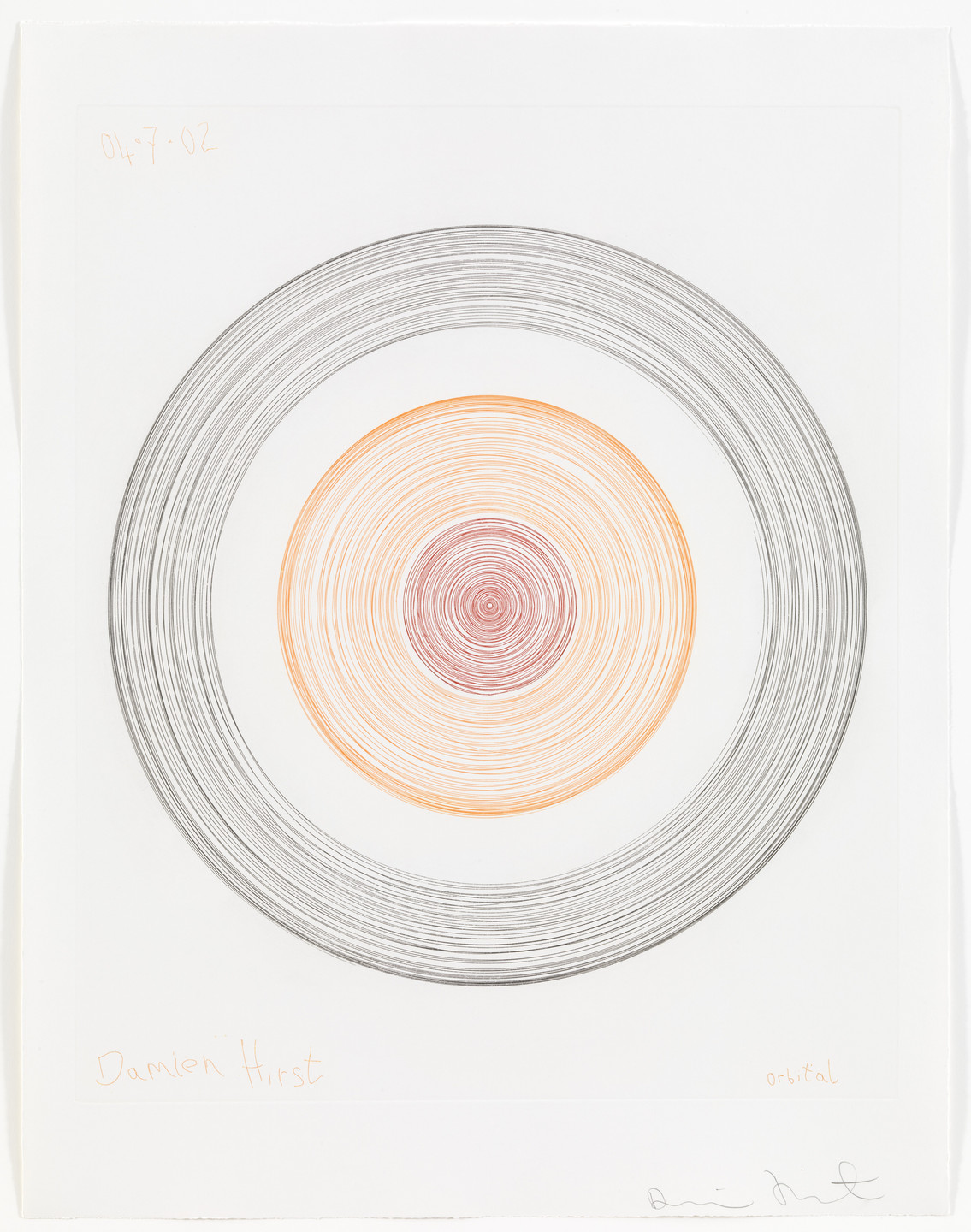 Damien Hirst. Orbital from In a Spin, the Action of the World on Things, Volume 1. 2002