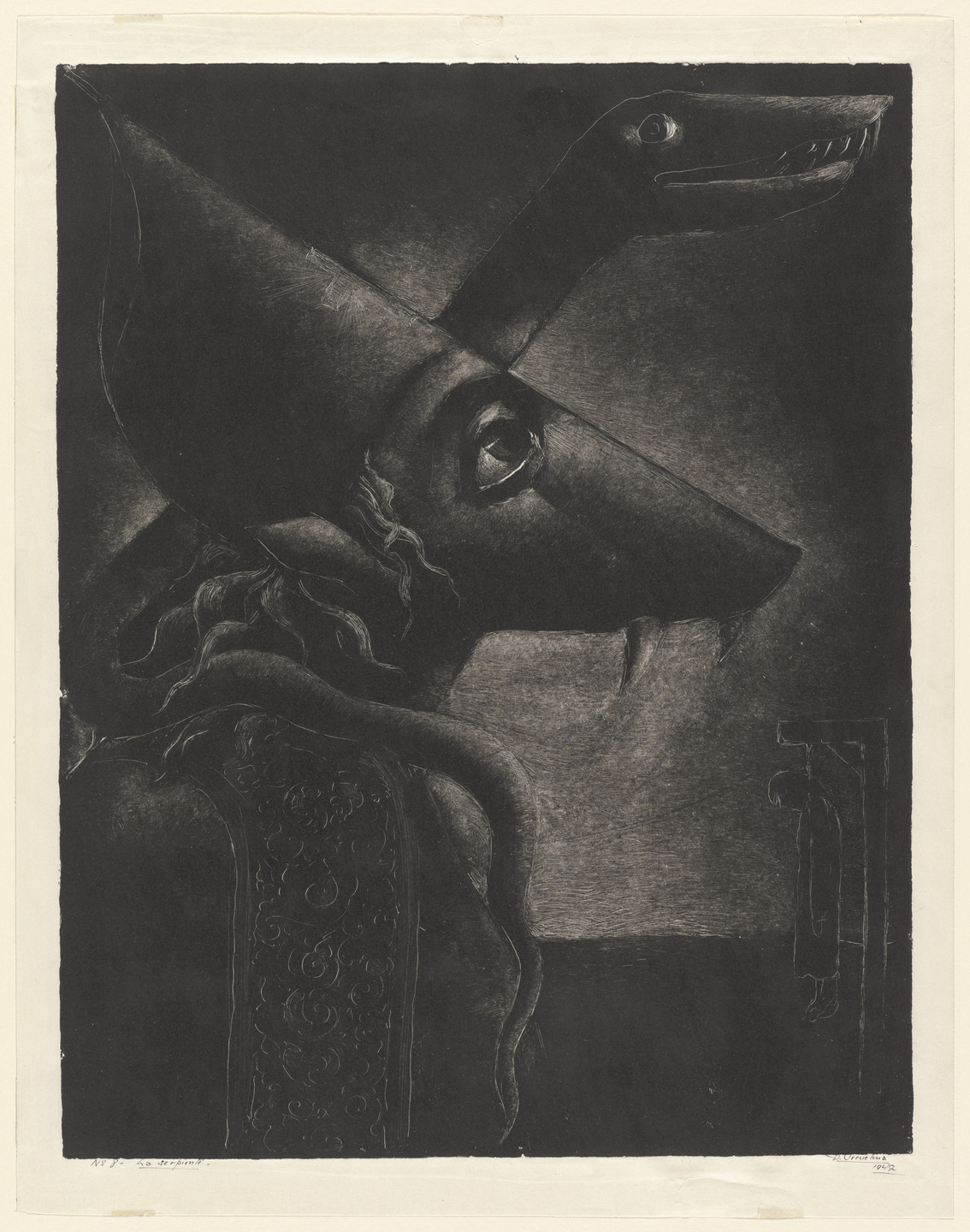 Demetrio Urruchúa. The Serpent (La Serpiente). 1942