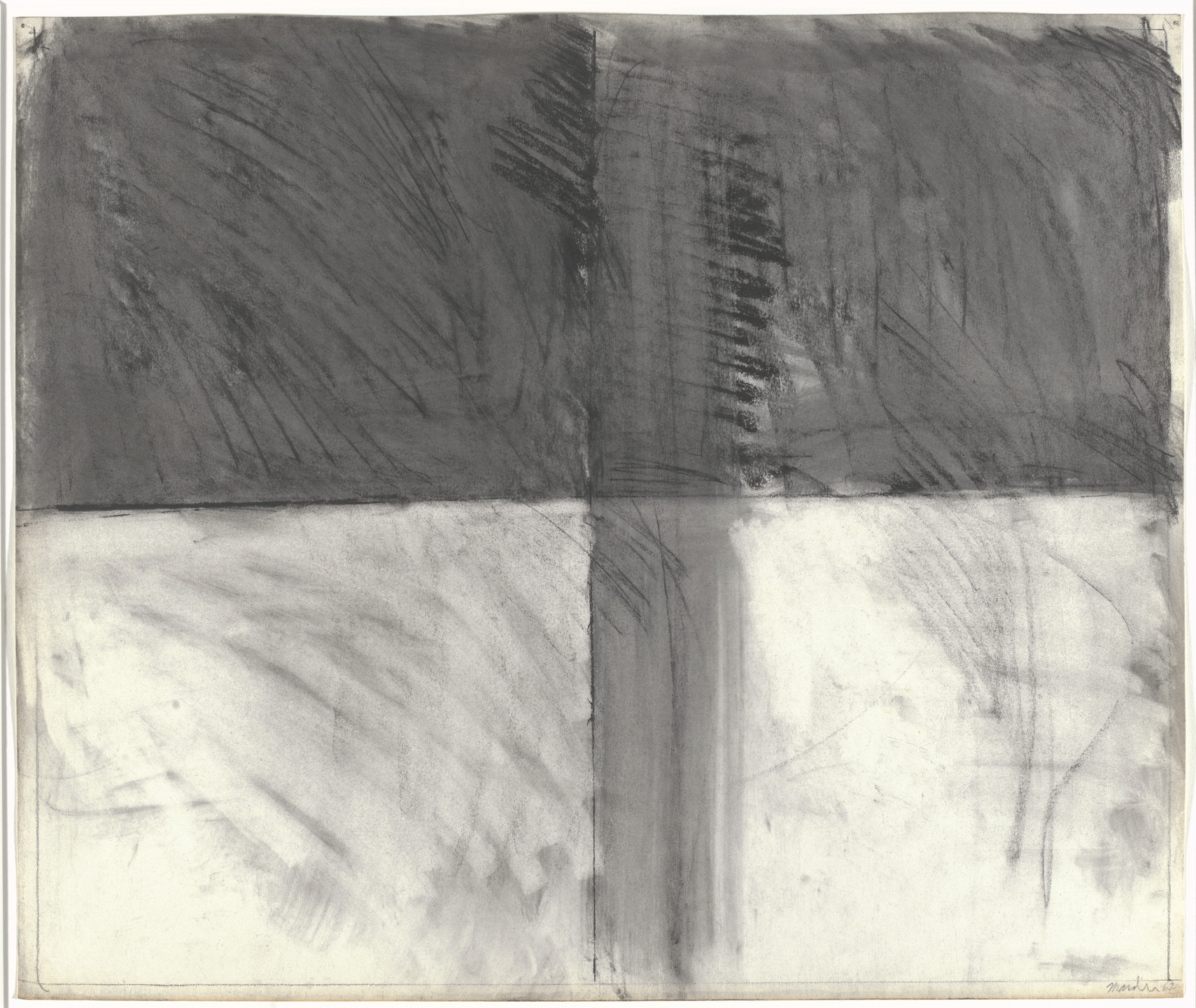 Brice Marden. Untitled. 1962