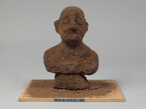 Dieter Roth. P.O.TH.A.A.VFB (Portrait of the Artist as a Vogelfutterbüste [Birdseed Bust]). 1968