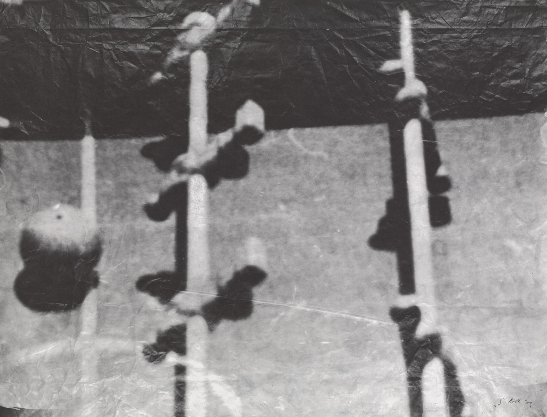 Sigmar Polke. TV Picture (Soccer Player) I (Fernsehbild (Kicker) _I). 1971
