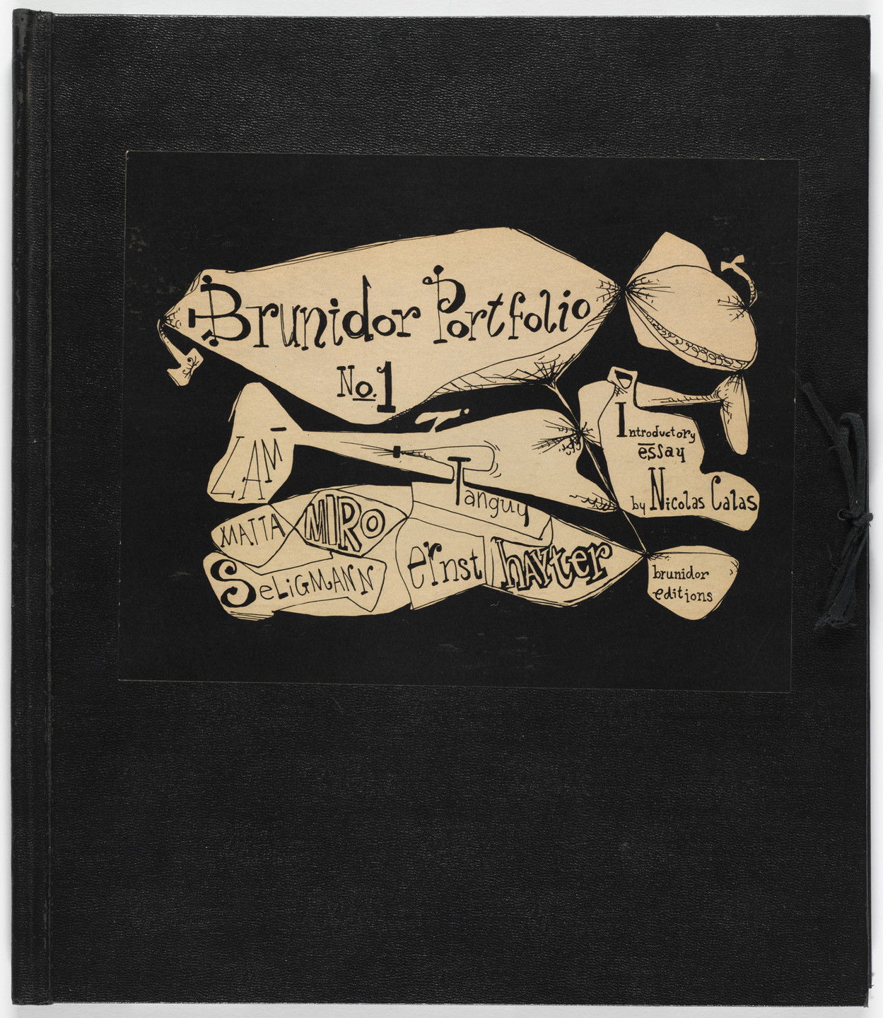 Max Ernst, Stanley William Hayter, Wifredo Lam, Roberto Matta, Joan Miró, Kurt Seligmann, Yves Tanguy, Various Artists. Brunidor Portfolio, No. 1. 1947