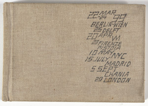 Sketchbook, March 22 Berlin - March 29 London, 1999