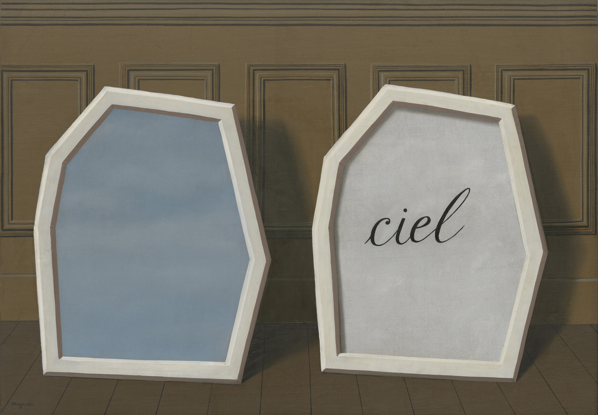 René Magritte. The Palace of Curtains, III. Paris 1928-29