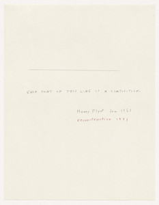 Each Point on This Line Is a Composition