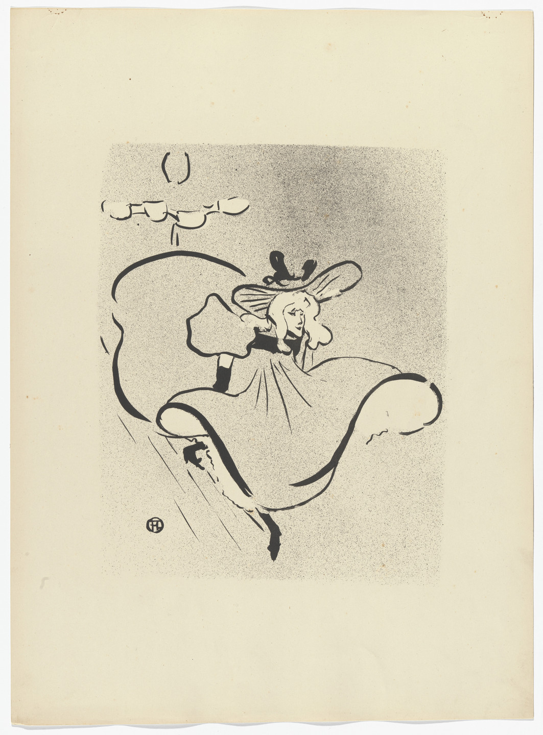 Henri de Toulouse-Lautrec. Jane Avril from Le Café Concert. 1893
