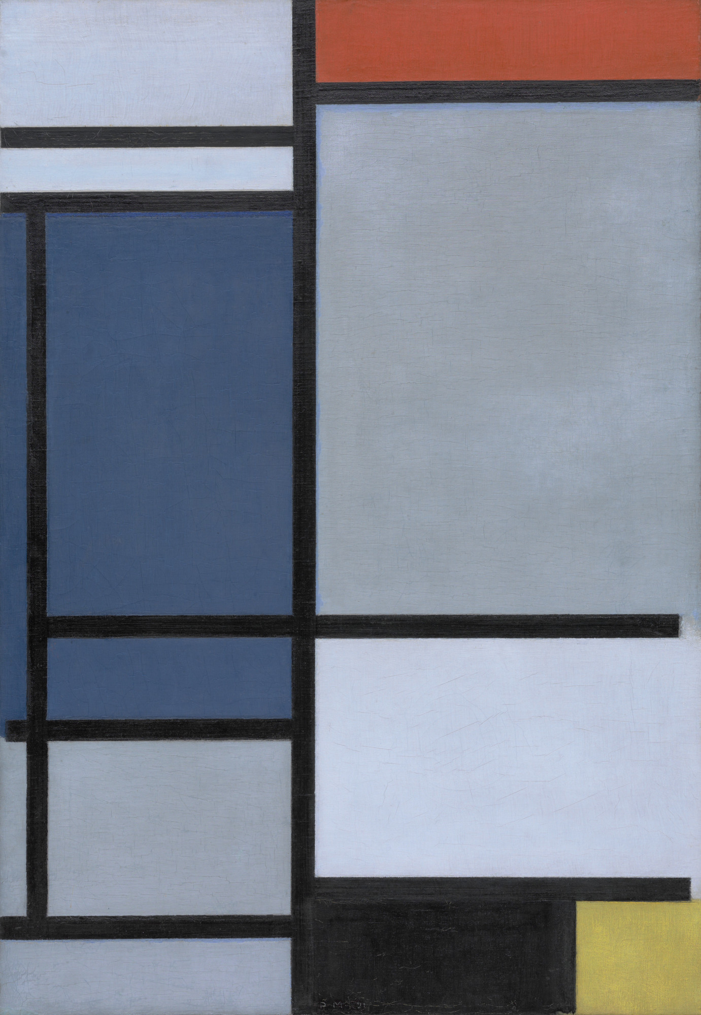 Piet Mondrian Composition With Red Blue Black Yellow And Gray Piet Mondrian Composition With Red Blue Black Yellow And Gray 1921
