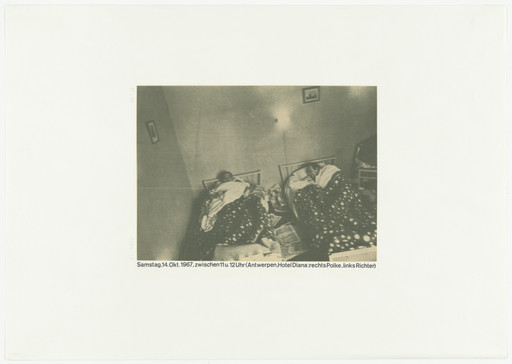 Gerhard Richter. Hotel Diana from Graphics of Capitalist Realism (Grafik des Kapitalistischen Realismus). 1967, published 1968