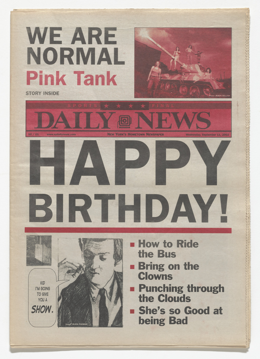 Aleksandra Mir. Daily News (Happy Birthday). 2002