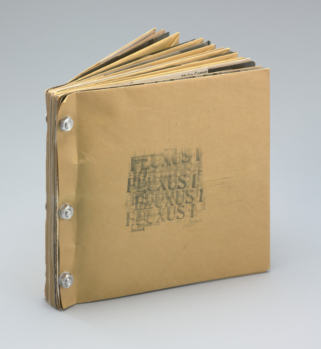 Various Artists, George Brecht, stanley brouwn, Congo (a Chimpanzee), Sohei Hashimoto, Dick Higgins, Joe Jones, Alison Knowles, Takehisa Kosugi, Shigeko Kubota, György Sándor Ligeti, Jackson Mac Low, George Maciunas, Benjamin Patterson, Takako Saito, Tomas Schmit, Mieko Shiomi, Ben Vautier, Robert Watts, Emmett Williams, La Monte Young. Fluxus 1. 1964