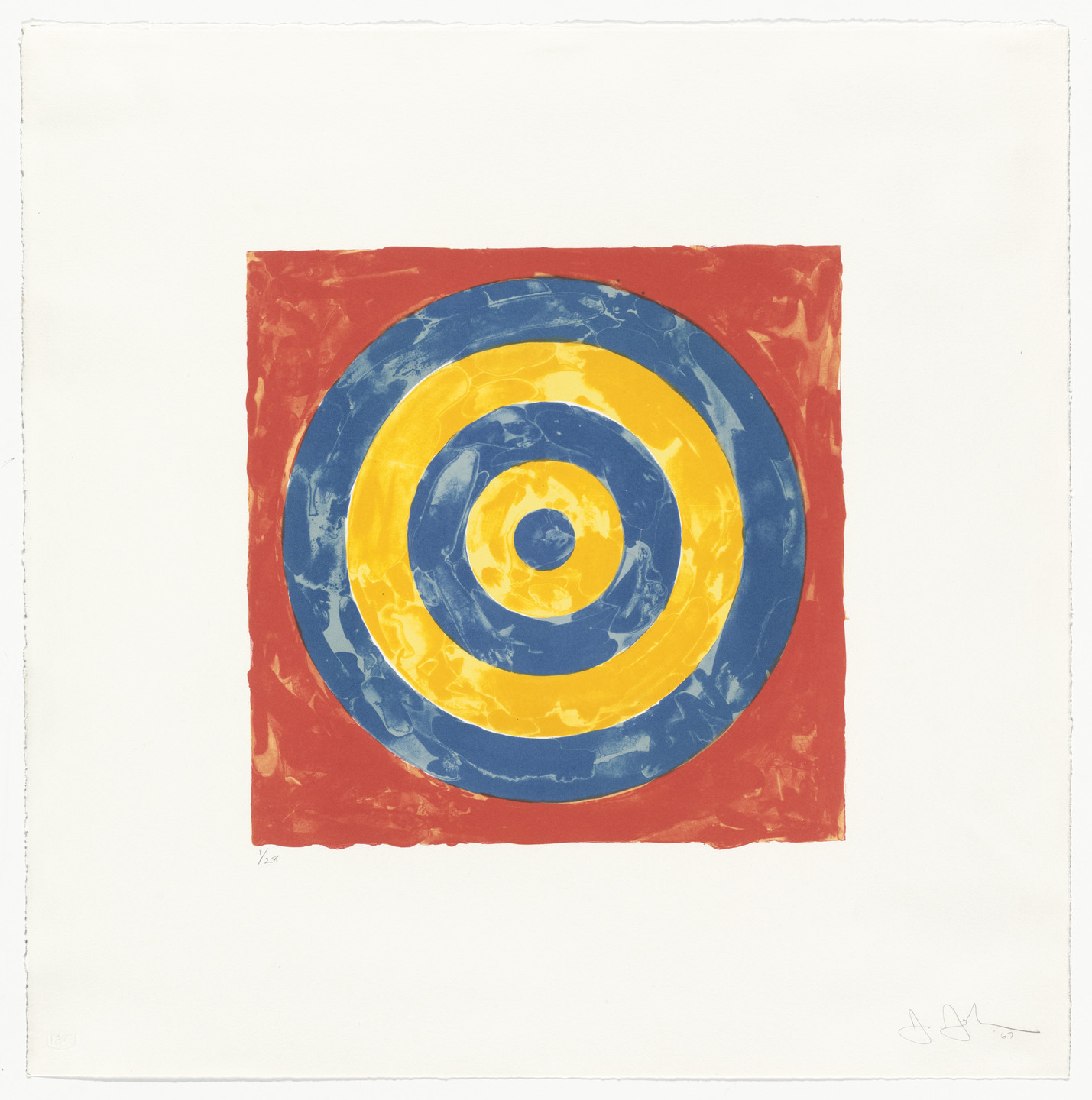 Jasper Johns. Target. 1967