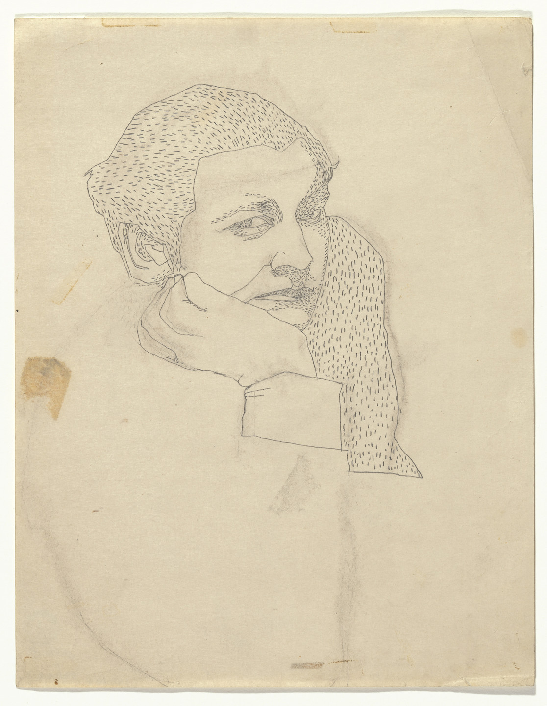 Andy Warhol. Untitled ([Early Work] Woman). (c. 1946)