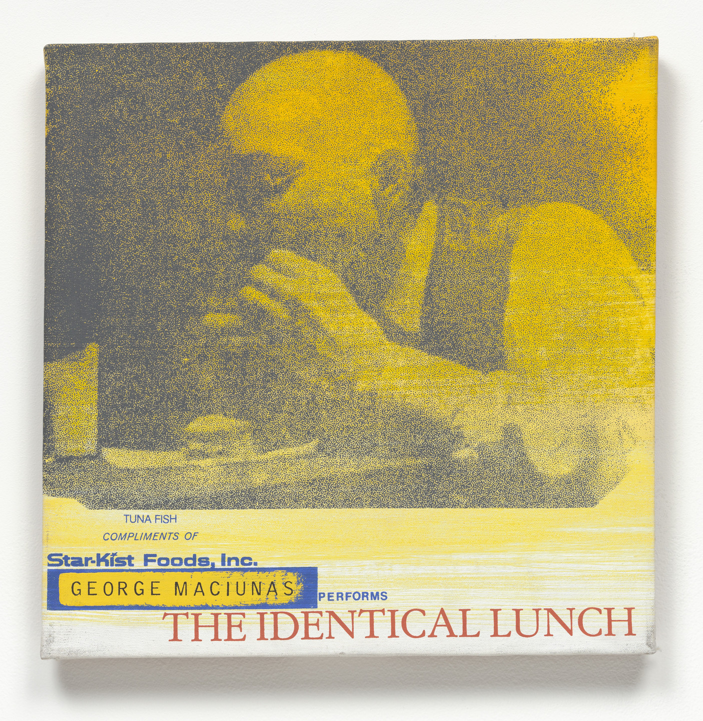 Alison Knowles. George Maciunas Performs The Identical Lunch. 1969, realized 1973