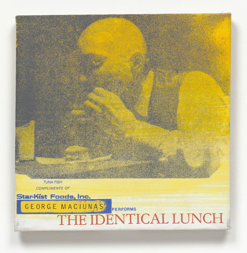 Alison Knowles. George Maciunas Performs The Identical Lunch. 1969, realized 1973