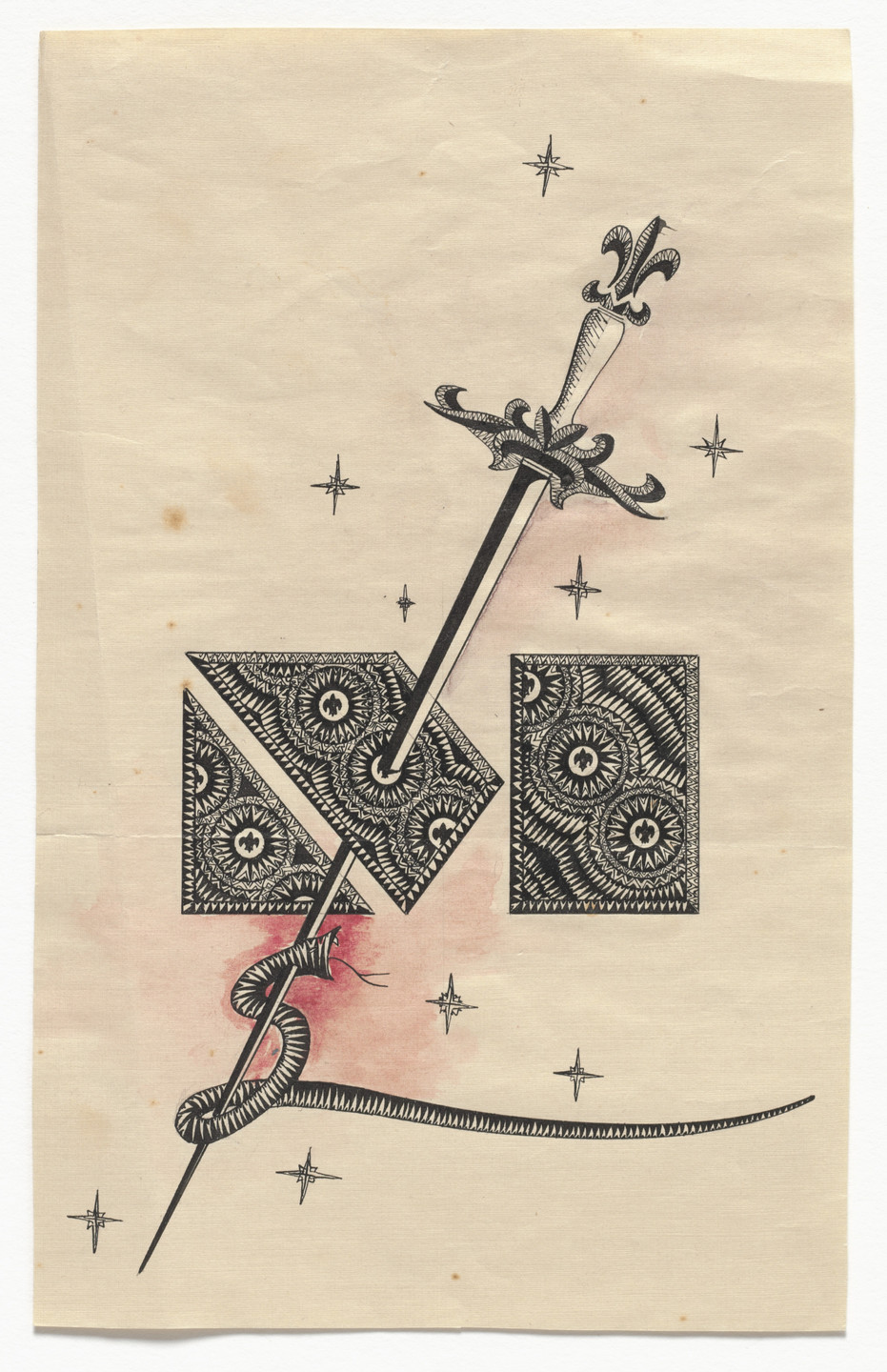 George Maciunas. Untitled (for Leokadia Maciunas). c. 1950