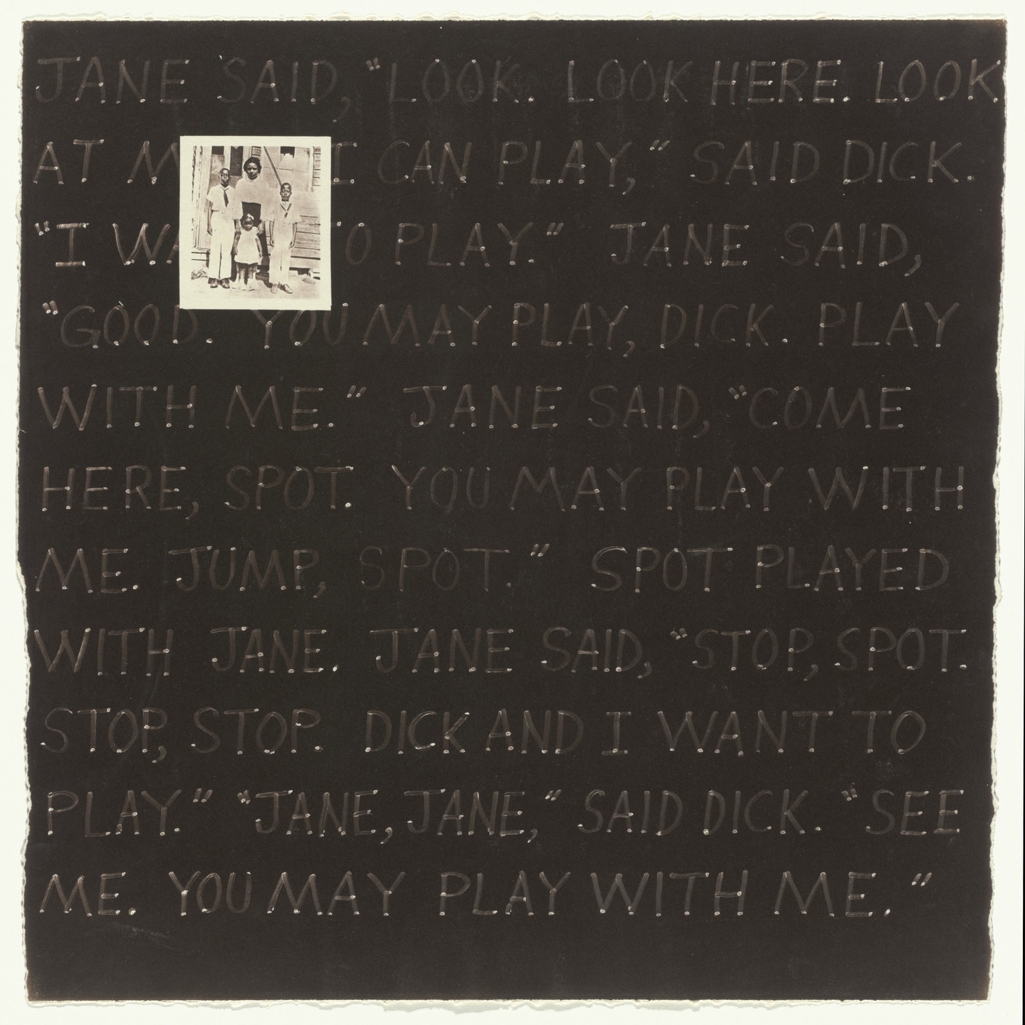 Clarissa Sligh. Reframing the Past. 1988