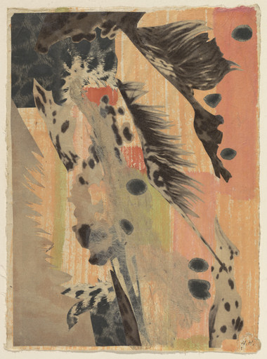 Hannah Höch. With Seaweed. 1950