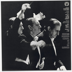 International Festival of the Arts, Homage to Debussy, Directed by Sir John Barbirolli, Mexico City Cultural Olympics