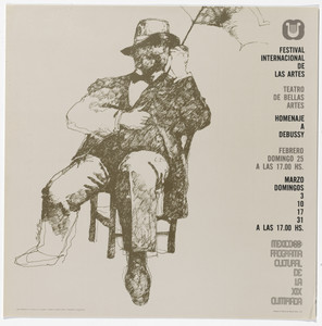 International Festival of the Arts, Homage to Debussy, Mexico City Cultural Olympics