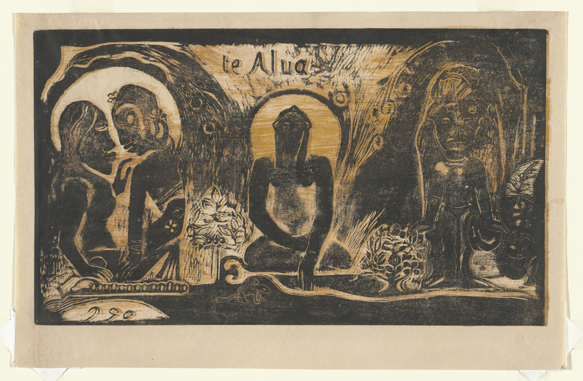 Paul Gauguin. Te Atua (The Gods) from Noa Noa (Fragrant Scent). 1893–94