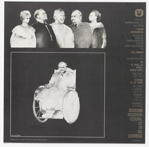 International Festival of the Arts, `Los Zorros` by Lillian Hellman, Mexico City Cultural Olympics