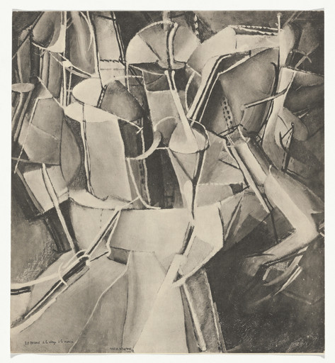 Marcel Duchamp. Untitled from The Bride Stripped Bare by Her Bachelors, Even (The Green Box) (La mariée mise à nu par ses célibataires, même [Boîte verte]). 1934