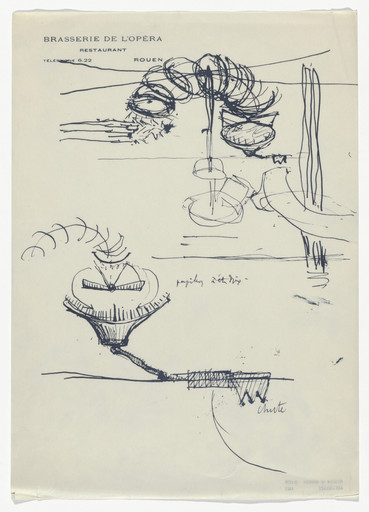 Marcel Duchamp. Untitled from The Bride Stripped Bare by Her Bachelors, Even (The Green Box) (La mariée mise à nu par ses célibataires, même [Boîte verte]). 1934