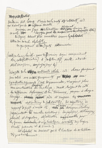 Marcel Duchamp. Untitled from The Bride Stripped Bare by Her Bachelors, Even (The Green Box) (La mariée mise à nu par ses célibataires, même [Boîte verte]). 1934