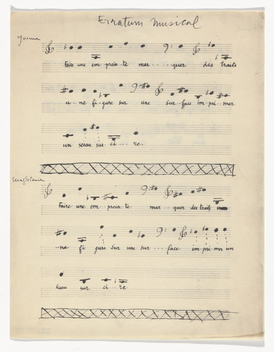 Marcel Duchamp. Untitled from The Bride Stripped Bare by Her Bachelors, Even (The Green Box) (La mariée mise à nu par ses célibataires, même [Boîte verte]). 1934