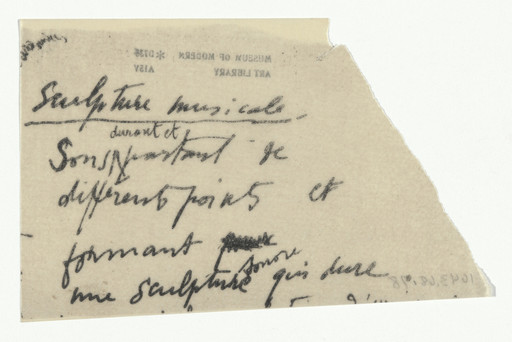 Marcel Duchamp. Untitled from The Bride Stripped Bare by Her Bachelors, Even (The Green Box) (La mariée mise à nu par ses célibataires, même [Boîte verte]). 1934