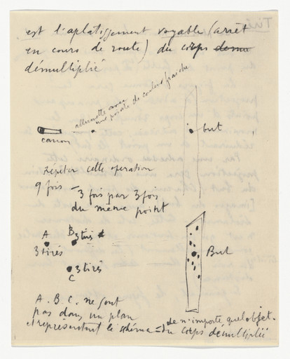 Marcel Duchamp. Untitled from The Bride Stripped Bare by Her Bachelors, Even (The Green Box) (La mariée mise à nu par ses célibataires, même [Boîte verte]). 1934