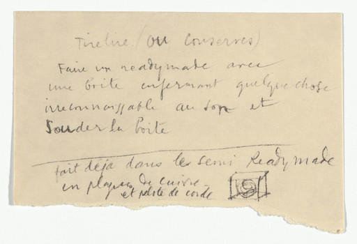 Marcel Duchamp. Untitled from The Bride Stripped Bare by Her Bachelors, Even (The Green Box) (La mariée mise à nu par ses célibataires, même [Boîte verte]). 1934