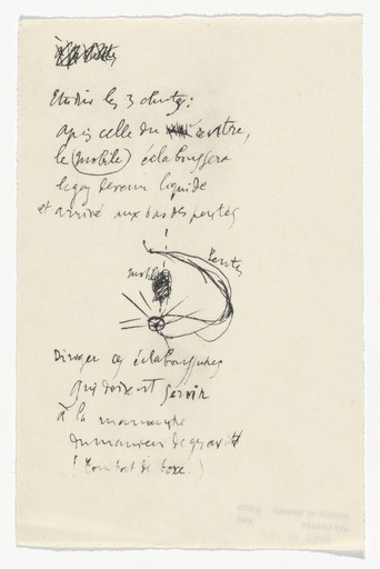 Marcel Duchamp. Untitled from The Bride Stripped Bare by Her Bachelors, Even (The Green Box) (La mariée mise à nu par ses célibataires, même [Boîte verte]). 1934