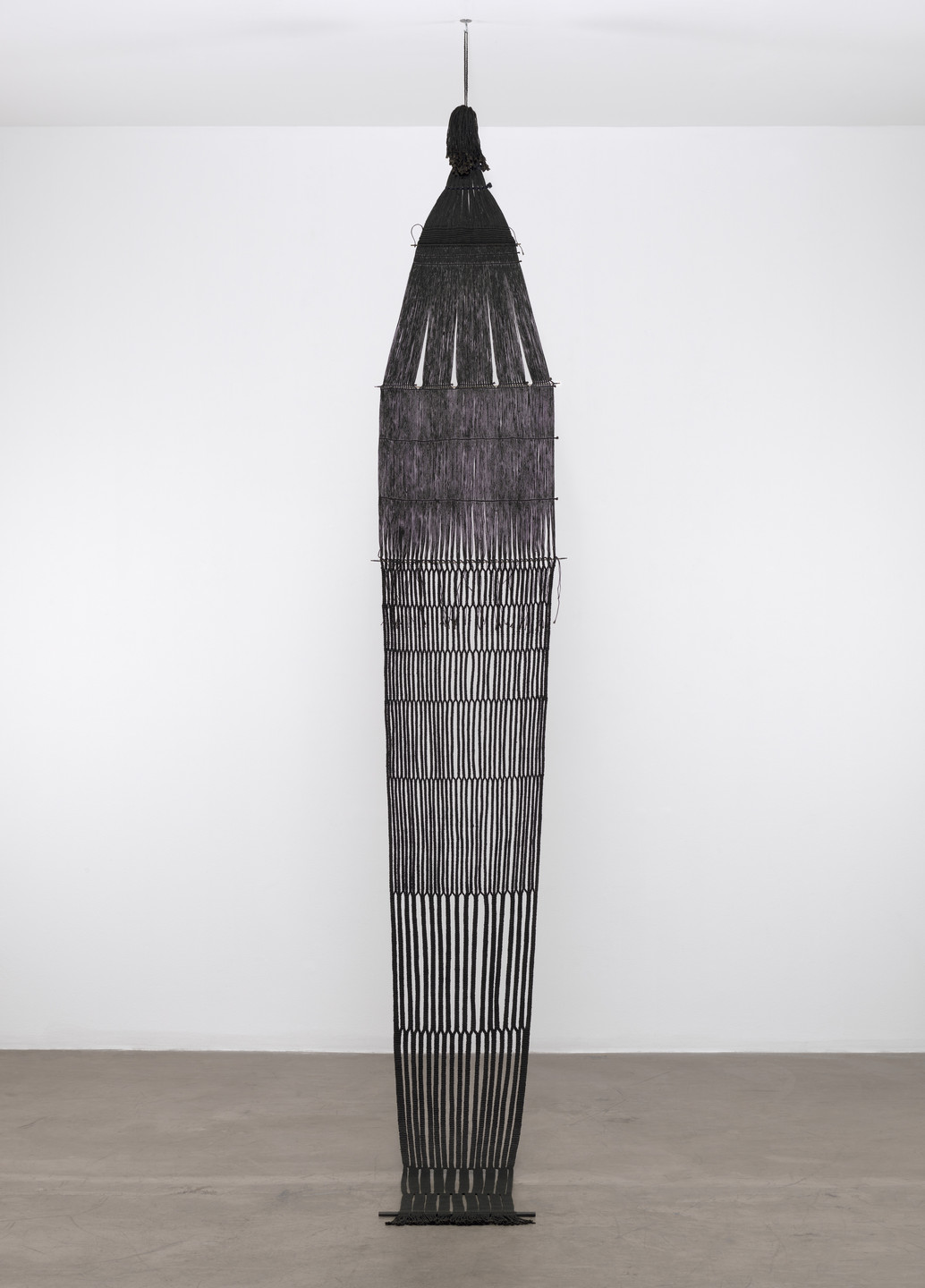 Lenore Tawney. Dark River. 1962