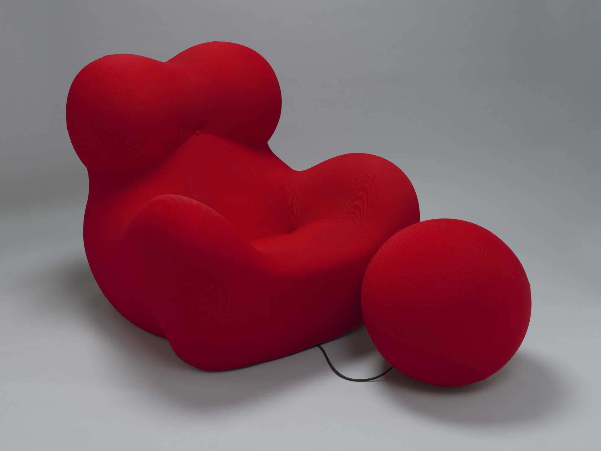 Gaetano Pesce. Up 5 Lounge Chair with Up 6 Ottoman. 1969
