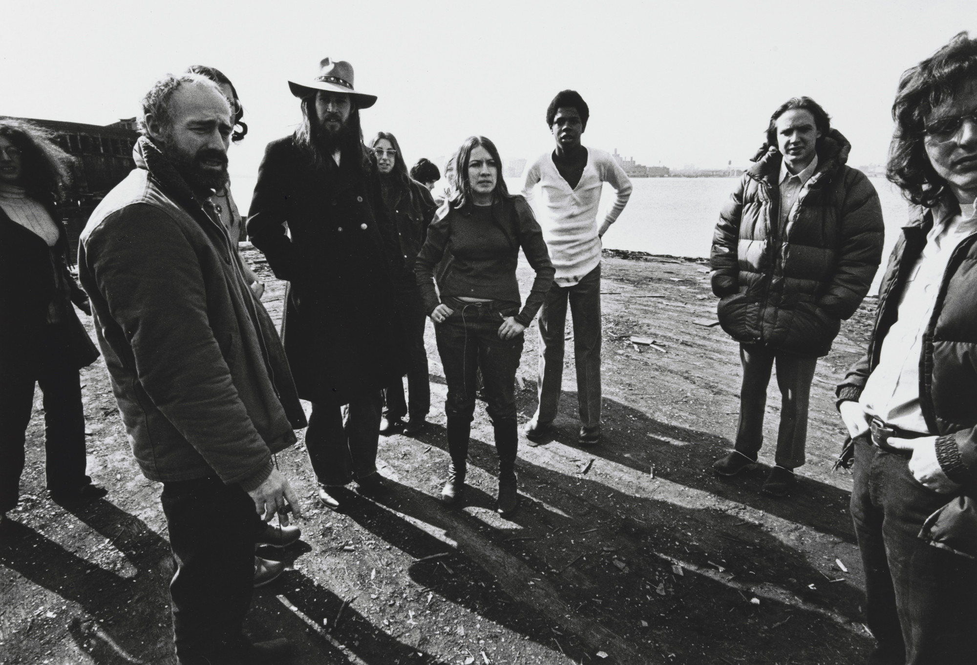 Robert Morris, Harry Shunk, János Kender. 3 Configurations in Anticipation of the Equinox Sunset. 1971
